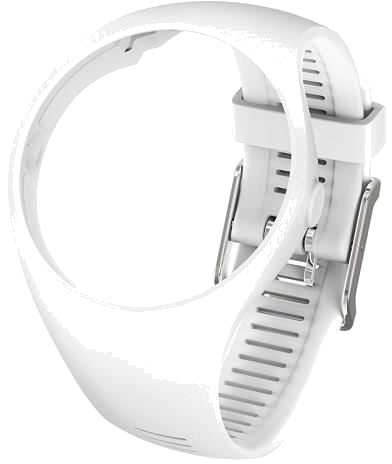 POLAR Bracelet pour Montre M200 - Blanc - Taille S/M