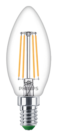Ampoule Led Flamme E14 Chaud Philips La Boite - vue 2