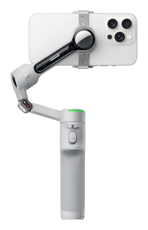 Insta360 Flow 2 Pro Stabilisateur IA Pliable pour iPhoneAndroid 360° Perche à Selfie et trépied intégrés - vue 4