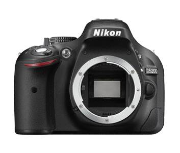 Nikon D5200 + AFS DX18-55G Juego de cámara SLR 24,1 MP CMOS 6000 x 4000 Pixeles Negro