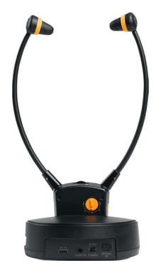 Muse M-286 CTV Casque TV sans-fil avec base de chargement