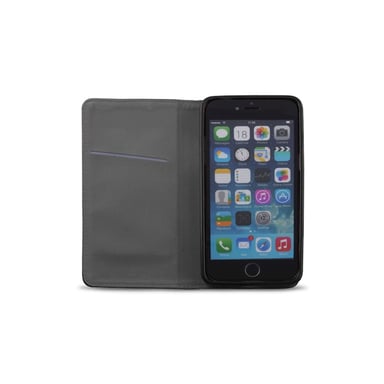 JAYM - Etui Folio Noir pour Samsung Galaxy A22 5G â€“ Fermeture Magnetique â€“ Fonction cinéma Stand â€“ Rangement cartes inclus