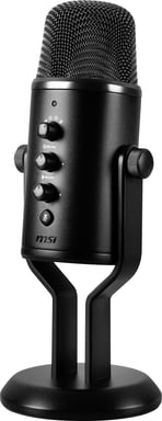 MSI IMMERSE GV60 STREAMING MIC micrófono Negro Micrófono para videoconsola