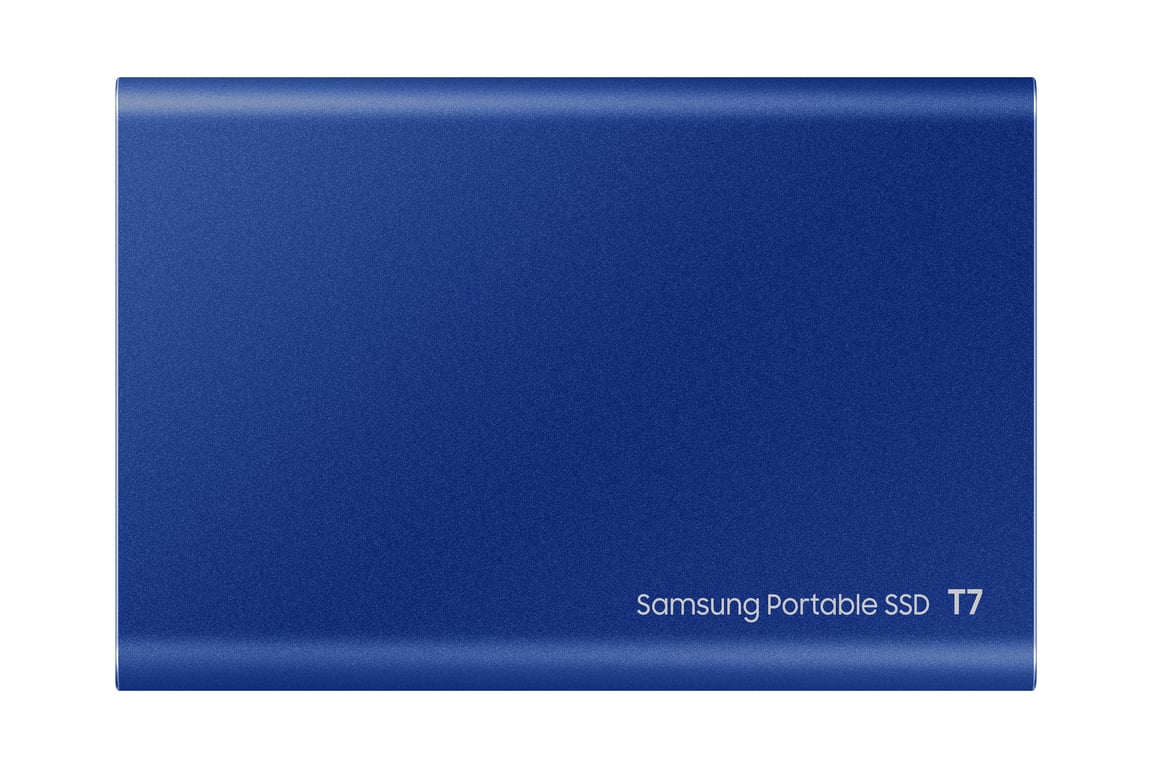 SSD EXT SAMSUNG T7 500G azul índigo USB 3.2 Gen 2 MU-PC500H/WW