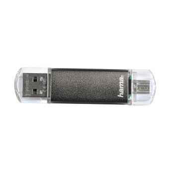 Hama Laeta Twin 16GB Unità flash USB USB Type-A 2.0 Grigio
