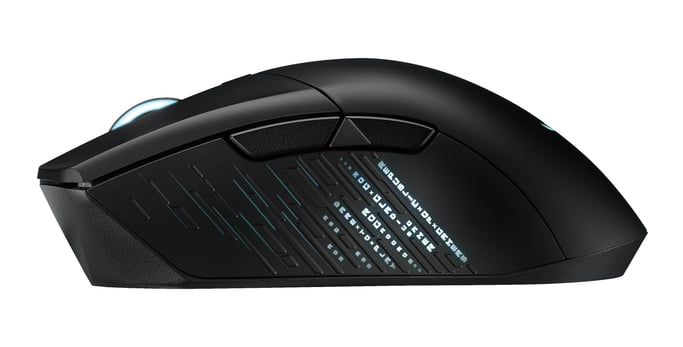 Ratón Gamer con cable Asus Rog Gladius III RGB (Negro)