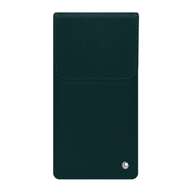 Pochette cuir avec rabat Samsung Galaxy Z Fold6 -  - Vert - Cuir saffiano