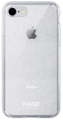 Carcasa híbrida brillante invisible para Apple iPhone 7/8/SE 2020/SE 2022, Transparente