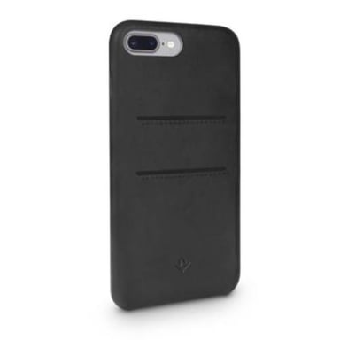 Twelve south Funda de cuero relajada para iPhone 7Plus/8Plus Negro