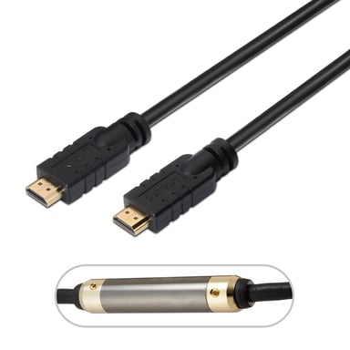 AISENS A120-0375 câble HDMI 25 m HDMI Type A (Standard) Noir