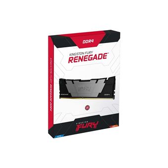 Kingston Technology FURY 32 Go 3600 MT/s DDR4 CL16 DIMM (Kits de 2) 1Gx8 Renegade Black