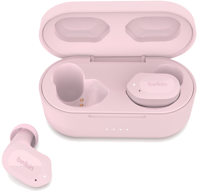 Belkin SOUNDFORM Play Casque True Wireless Stereo (TWS) Ecouteurs Bluetooth Rose