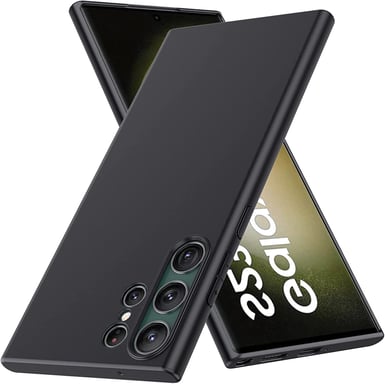 Samsung Galaxy S23 Ultra 5G coque silicone noire