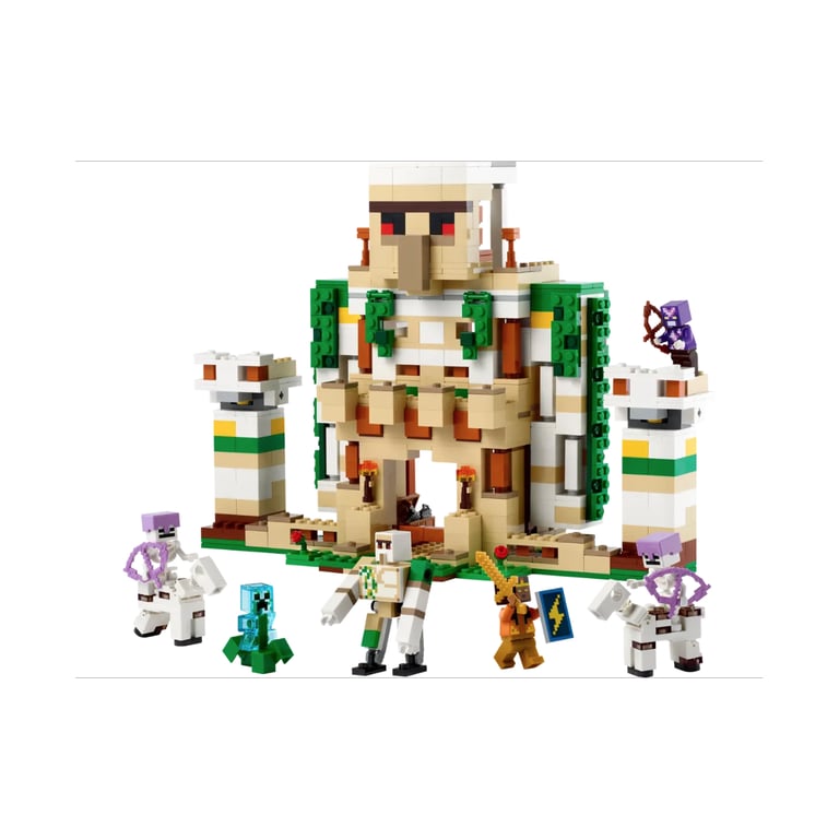 Forteresse du Golem de Fer LEGO Minecraft - Set de Construction Épique - Neuf