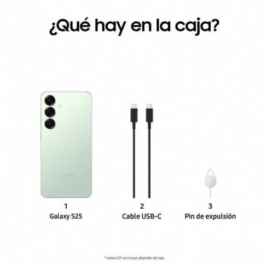 Galaxy S25 (5G) 256 Go, Menthe