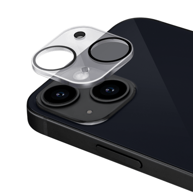 Protezione dell'obiettivo della fotocamera in cristallo acrilico per Apple iPhone14/14 Plus, chiaro