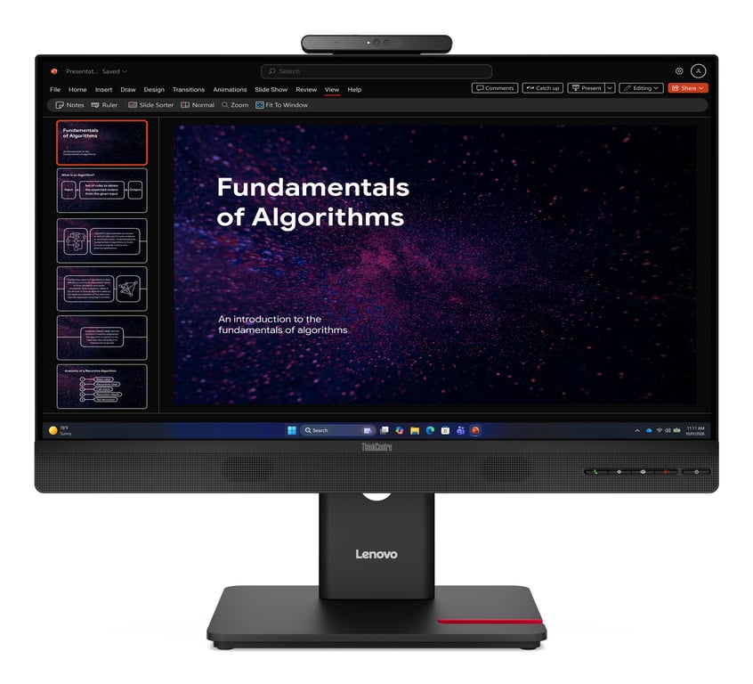 Lenovo ThinkCentre TIO24 Gen6 Moniteur 23.8 Full HD Neuf - vue 3