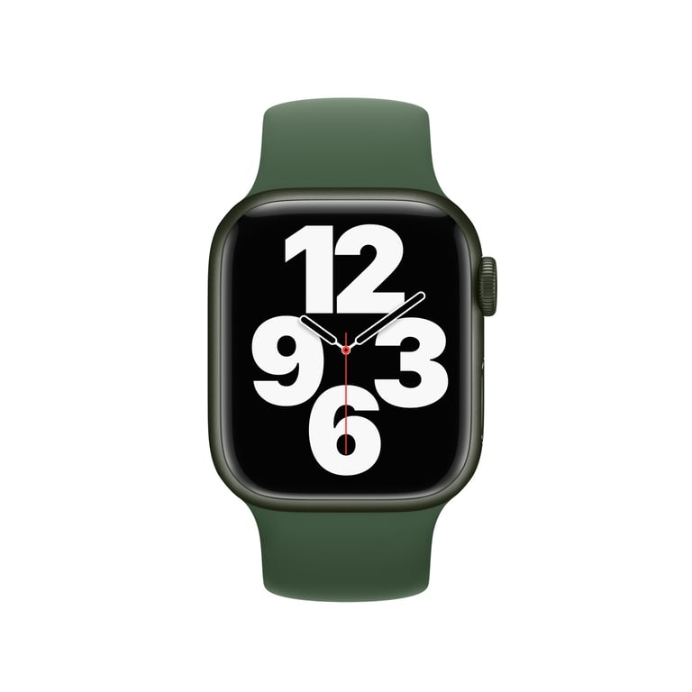 Bracelet Boucle unique en Silicone pour Apple Watch 38404142 mm Taille 6 Clover - vue 3