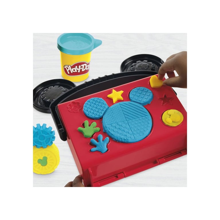 Set de modelage PLAY-DOH G3109 My Garage Mickey Mouse 3 x 56 g Portable Rouge/Noir - Neuf