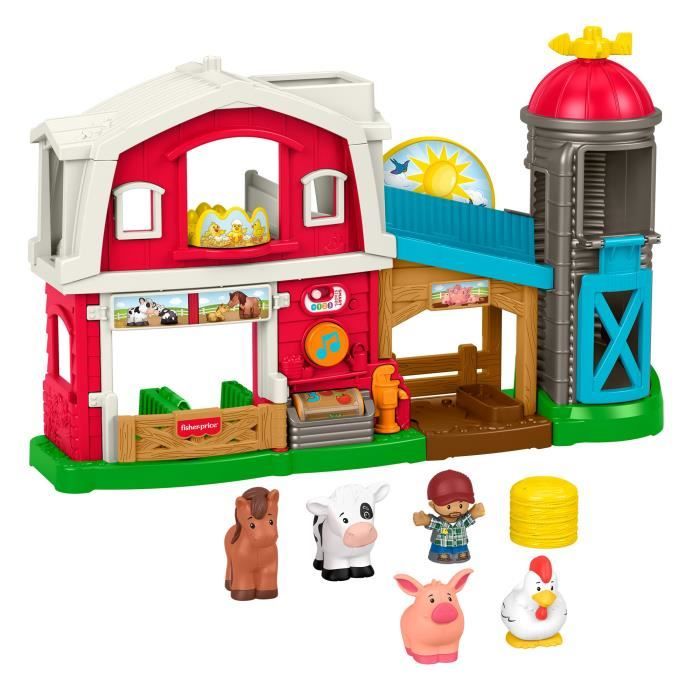 Fisher-Price - Coffret multilingue Little People - Les Animaux de la Ferme - Fisher-Price - JGX08 - Neuf