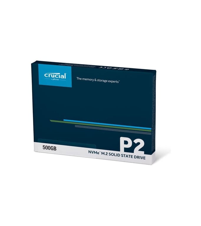 Crucial P2 M.2 500 Go PCI Express 3.0 NVMe - Micron