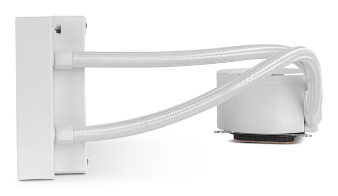 NOX Hummer X-360 LCD Procesador Refrigerador de aire 12 cm Blanco 1 pieza(s)