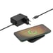Chargeur Pad Qi 15w Charging Pad, blanc