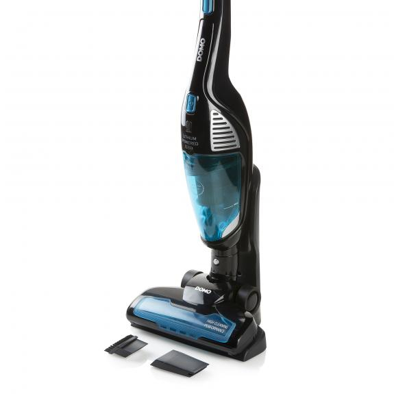 DOMO DO228SV Aspirateur balai sans fil 2 en 1 2 vitesses Système cyclonique Autonomie 40min Système Wet Clean - vue 3