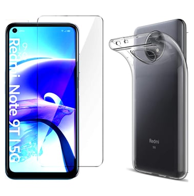 Xiaomi Redmi Note 9T 5G coque tpu transparente et protection écran