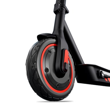 Patinete eléctrico plegable OOK-TEK V10 Pro, batería de 36 V y 15 Ah con control por app - rojo