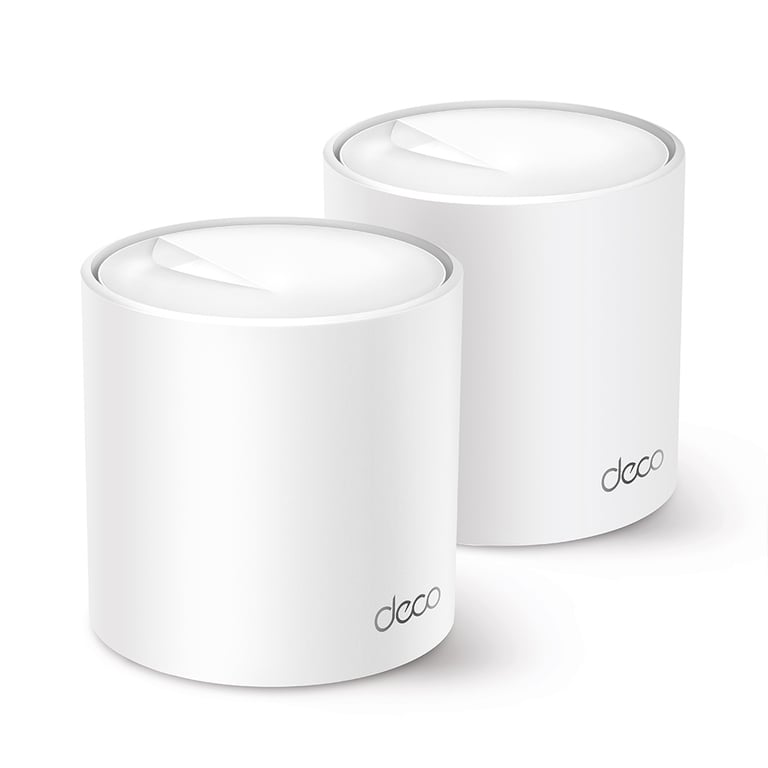 TP-Link Deco X60 Bi-bande (2,4 GHz / 5 GHz) Wi-Fi 6 (802.11ax) Blanc 2 Interne - Neuf