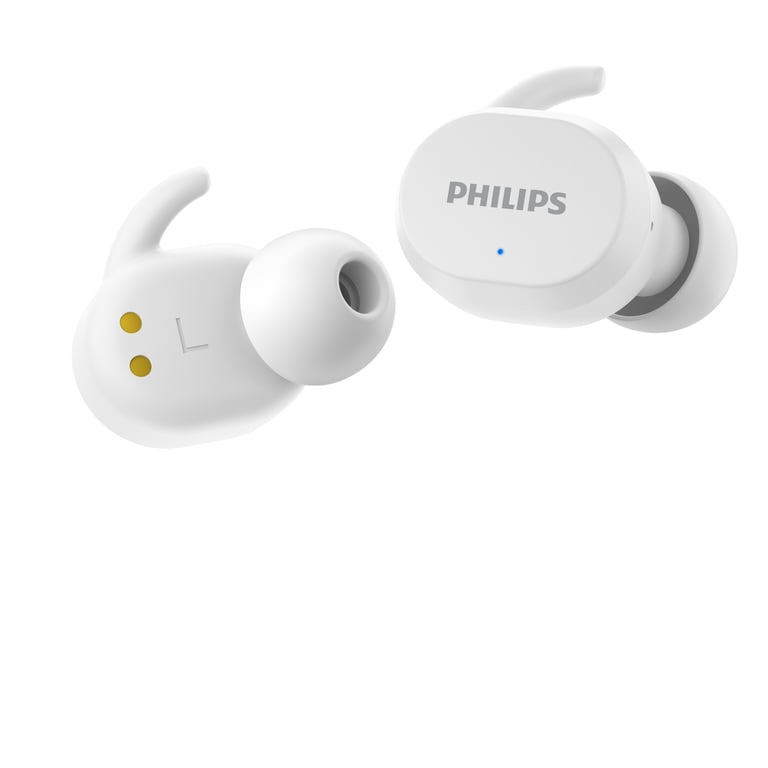 Philips 3000 series TAT3216WT/00 auricular y casco Auriculares True Wireless Stereo (TWS) Dentro de oído Llamadas/Música Bluetooth Blanco