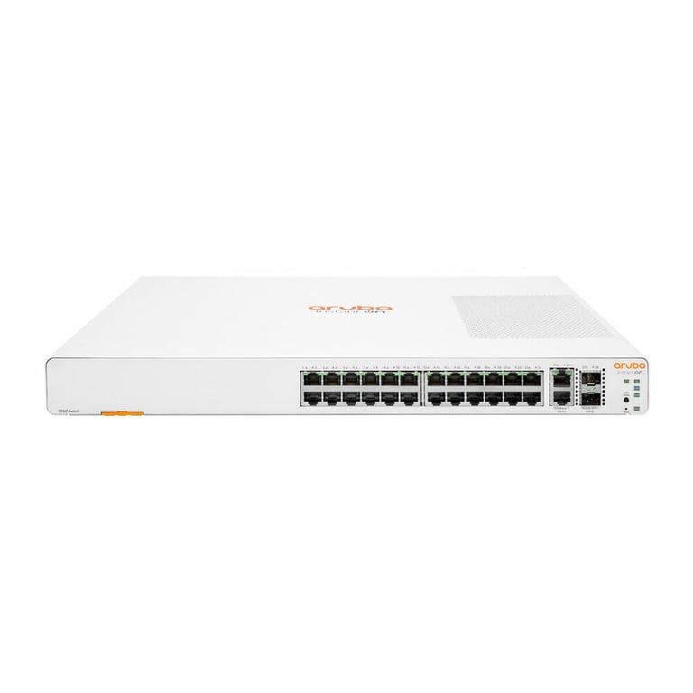 HPE Aruba Networking Aruba Instant On 1960 24G 2XGT 2SFP+ Géré L2+ Gigabit Ethernet 101001000 1U Neuf - vue 3