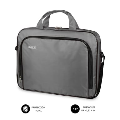 SUBBLIM Maletín Ordenador Oxford Laptop Bag 13,3''-14'' Grey