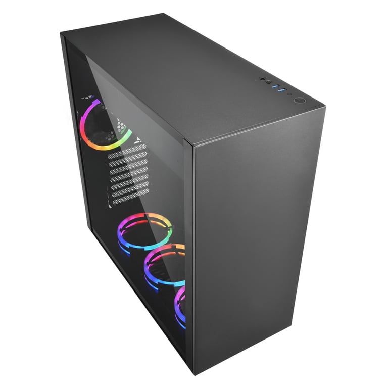 Sharkoon Pure Steel RGB Midi Tower Neuf - vue 3