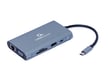 Gembird A-CM-COMBO7-01 station d'accueil USB 3.2 Gen 1 (3.1 Gen 1) Type-A Gris