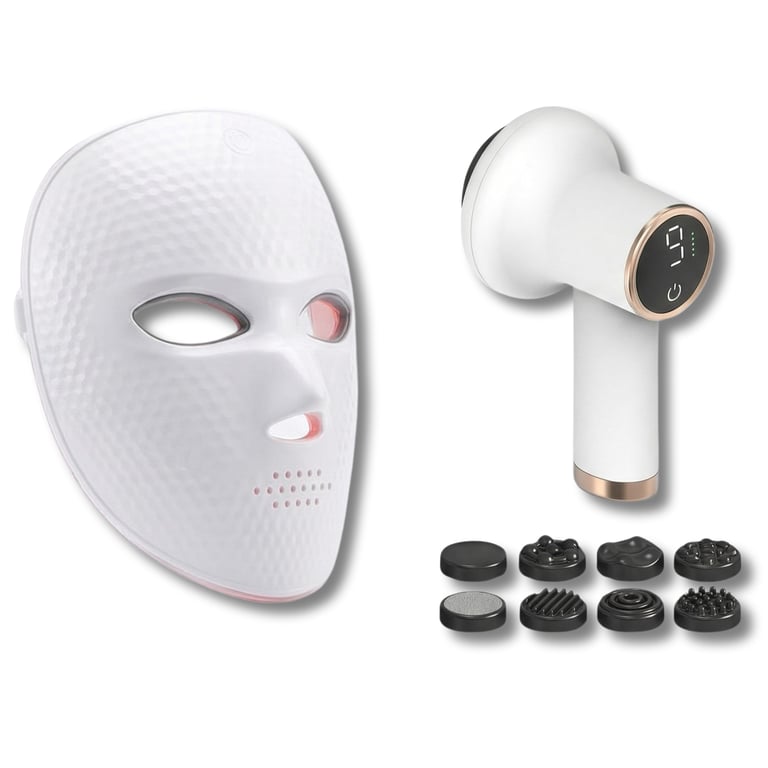 Coffret Beauté BODYLIFE Masque LED Facial et Appareil Anti Cellulite - vue 2