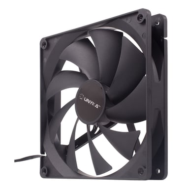 UNYKAch 140 mm Boitier PC Ventilateur 14 cm Noir