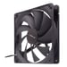 UNYKAch 140 mm Carcasa del ordenador Ventilador 14 cm Negro