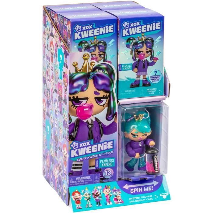 Poupée surprise XOX KWEENIE Série Fearless 13 cm 13 modèles à collectionner Modèle aléatoire - vue 2