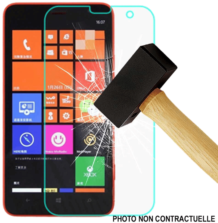 Film verre trempé compatible Nokia Lumia 535