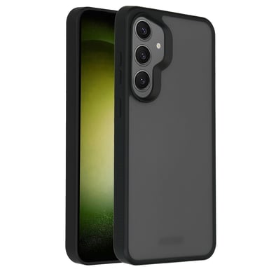 Accezz Coque Givrée Robuste pour Samsung Galaxy S24 Plus - Noir