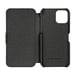 Funda de piel Apple iPhone 13 mini - Solapa horizontal - Negro - Piel lisa