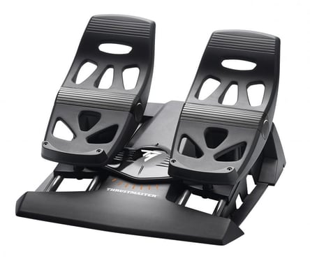 Thrustmaster T.Flight Pedali del timone Nero Pedali USB PC, PlayStation 4