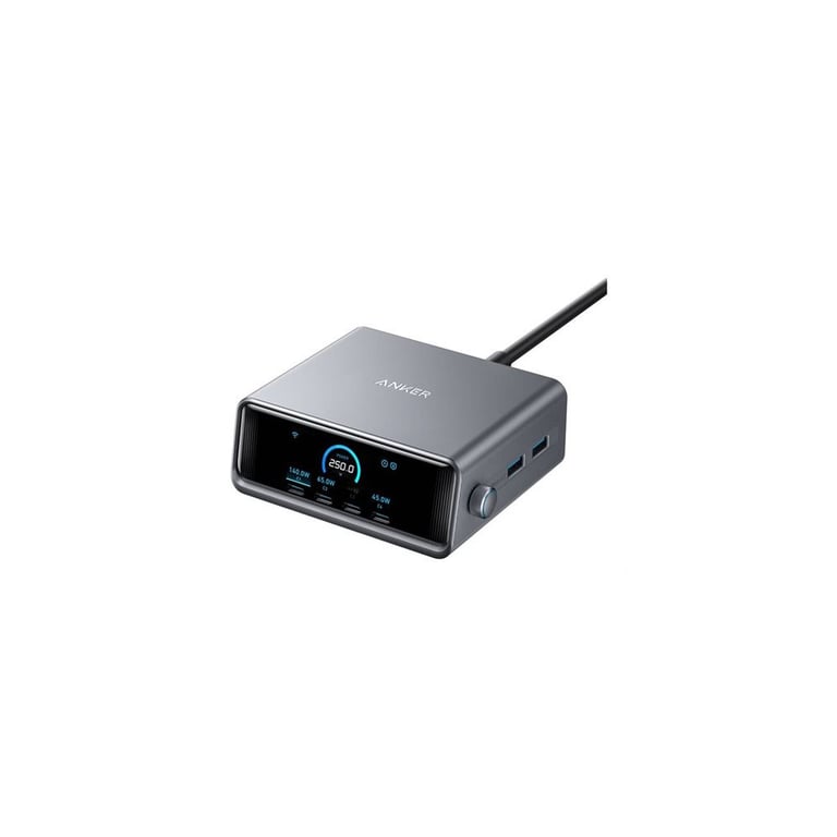 Chargeur de Bureau Anker 2A4C Max en total Max via le port USB C1 - vue 2