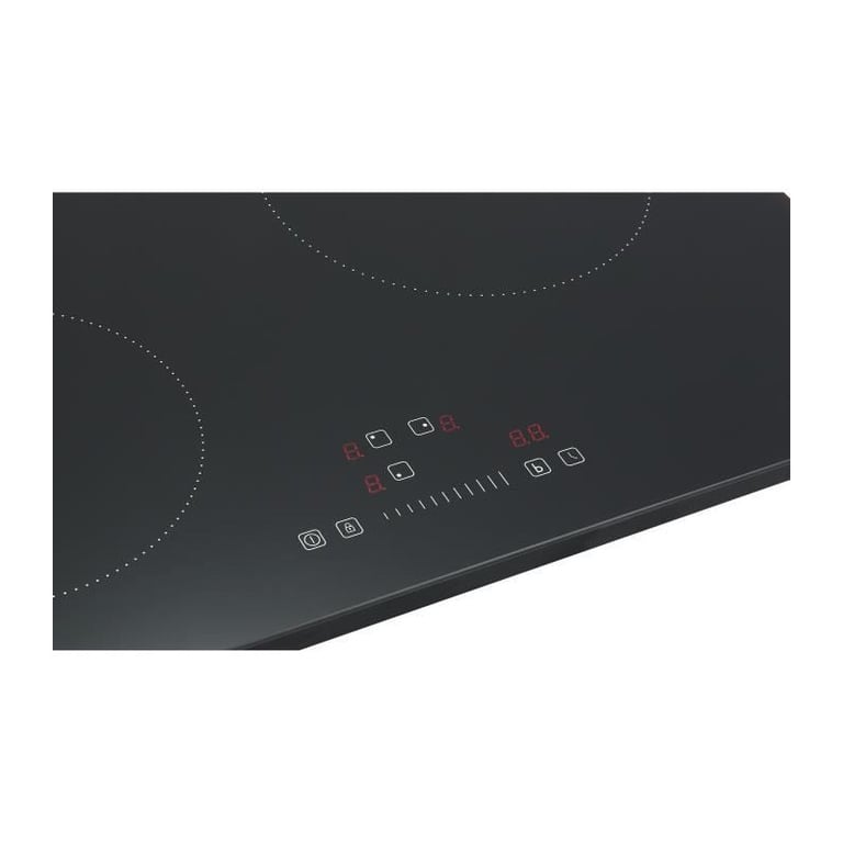Plaque Induction Continental Edison CETI3B3T2 – 3 Foyers, 6200W, 3 Boosters - vue 4