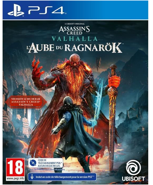 Assassin's Creed Valhalla Extension L'aube du Ragnarok Jeu PS4