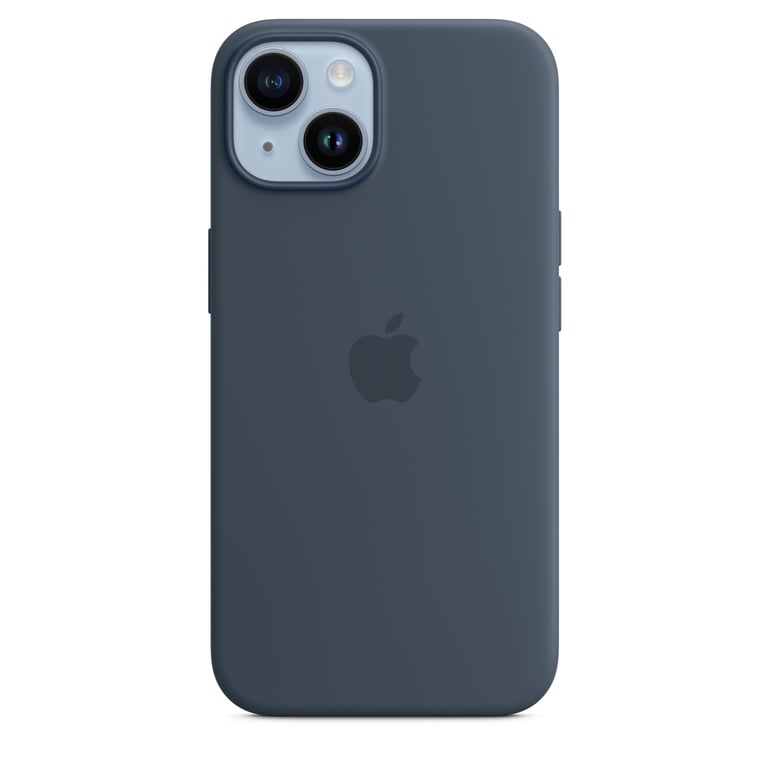 Coque Apple en silicone avec MagSafe pour iPhone 14 - vue 2
