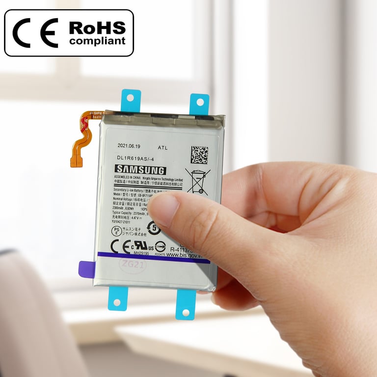 Samsung Galaxy Z Flip 3 2370 mAh - vue 3