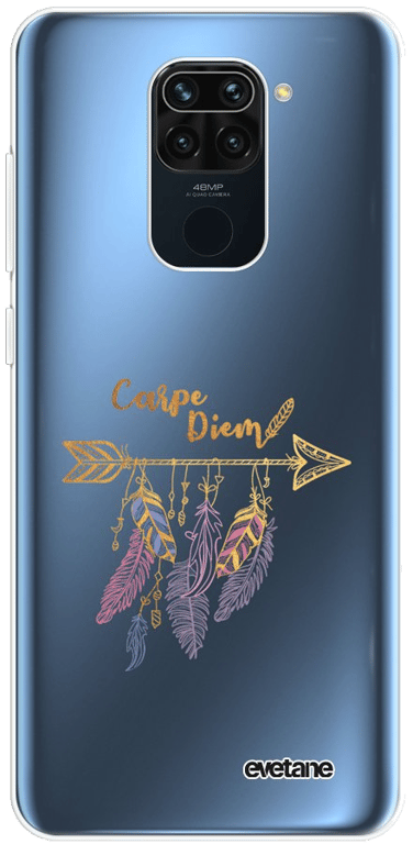 Evetane Coque compatible avec Xiaomi Redmi Note 9 360 intégrale coque avant arrière resistant fine p